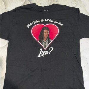 Ripple Junction Black Heart Graphic Tee